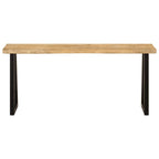 vidaXL Bank Baumkante 105 cm Massivholz Mango