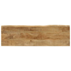 vidaXL Bank Baumkante 105 cm Massivholz Mango