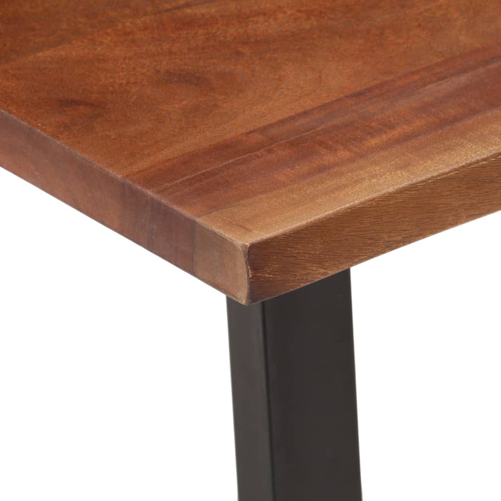 vidaXL Couchtisch Honigbraun 110x55x40 cm Massivholz Akazie
