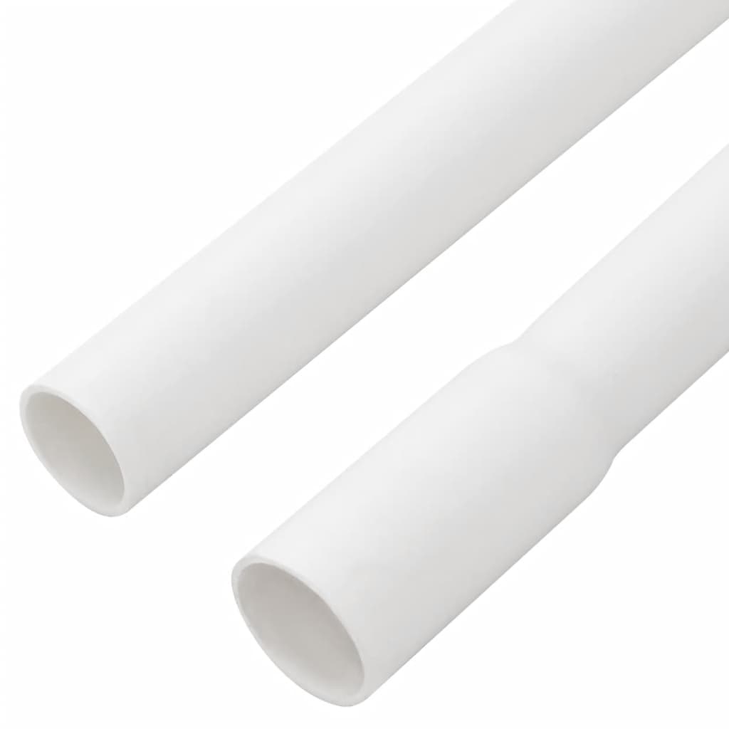 vidaXL Installationsrohre mit Clips Ø16 mm 10 m PVC