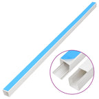 vidaXL Kabelkanäle Selbstklebend 15x10 mm 10 m PVC