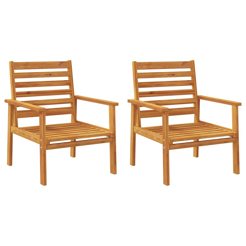 vidaXL 4-tlg. Garten-Lounge-Set Massivholz Akazie