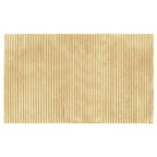 vidaXL Teppich Rechteckig Hell Natur 60x100 cm Bambus