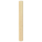 vidaXL Teppich Rechteckig Hell Natur 60x100 cm Bambus