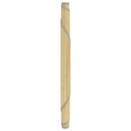 vidaXL Teppich Rund Hell Natur 60 cm Bambus