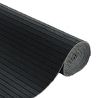 vidaXL Paravent Schwarz Breite 250 cm Höhe 165 cm Bambus