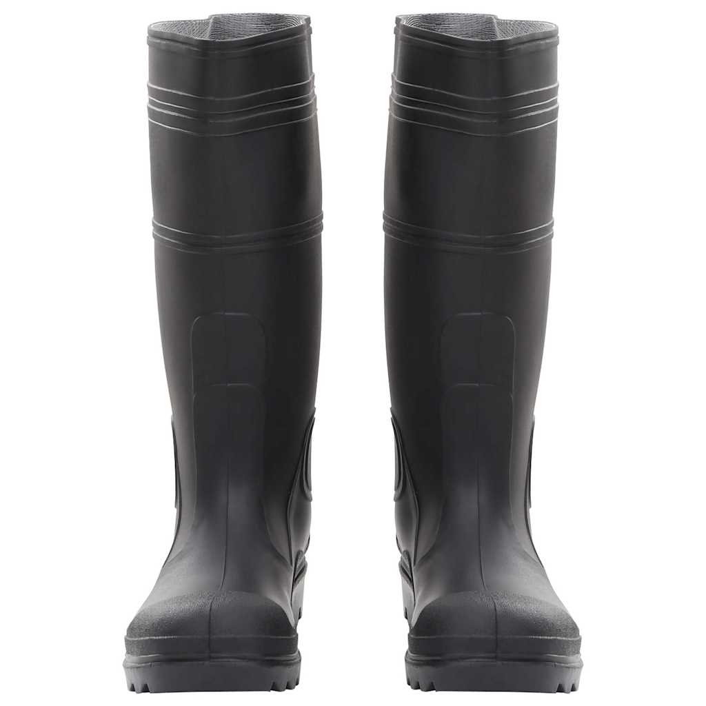 vidaXL Gummistiefel Schwarz Größe 38 PVC