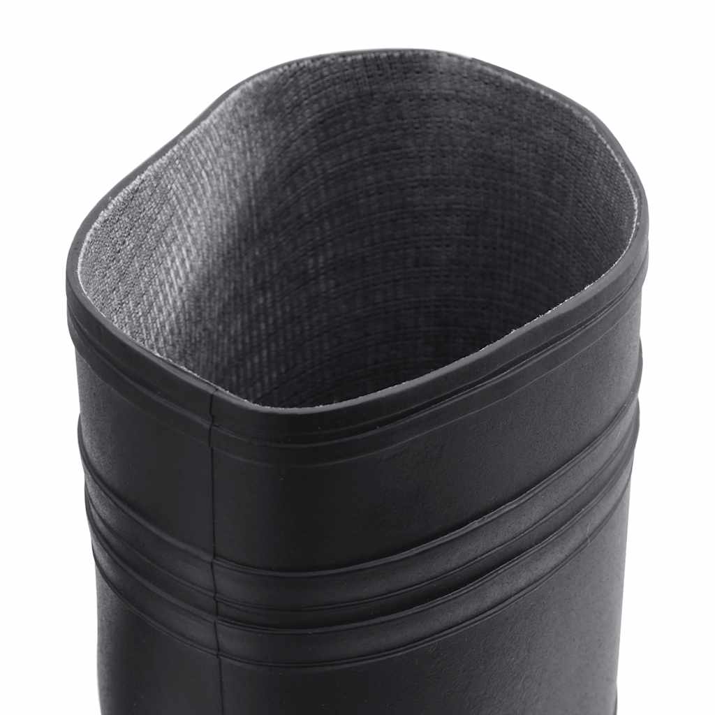 vidaXL Gummistiefel Schwarz Größe 38 PVC