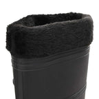 vidaXL Gummistiefel mit Herausnehmbarem Innenfutter Schwarz Gr. 38 PVC