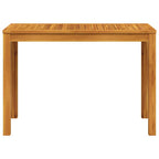 vidaXL Garten-Esstisch 110x55x75 cm Massivholz Akazie