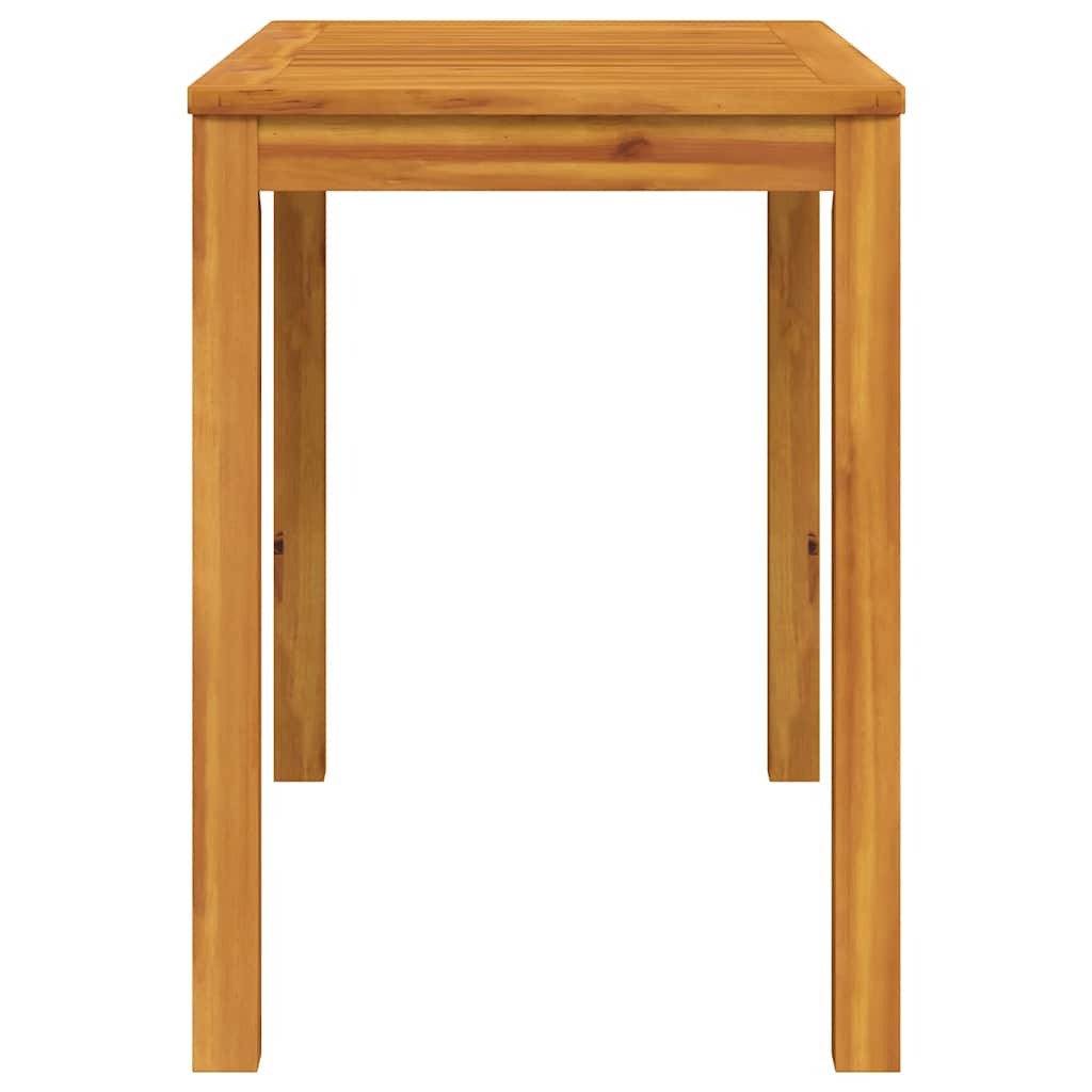 vidaXL Garten-Esstisch 110x55x75 cm Massivholz Akazie