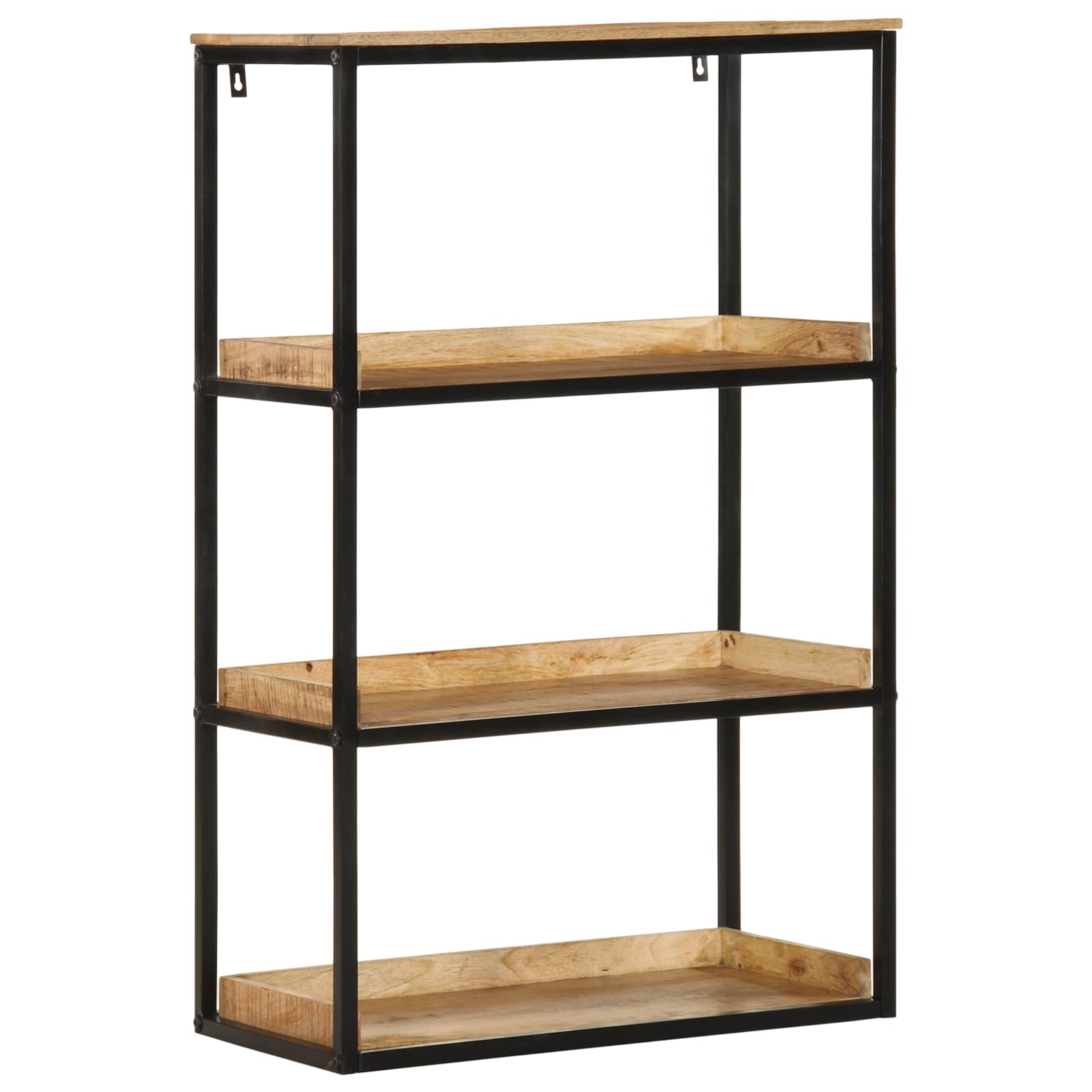 vidaXL Bücherregal 70 x 35 x 110 cm Massivholz Mango