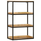 vidaXL Bücherregal 70 x 35 x 110 cm Massivholz Mango