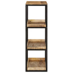 vidaXL Bücherregal 70 x 35 x 110 cm Massivholz Mango