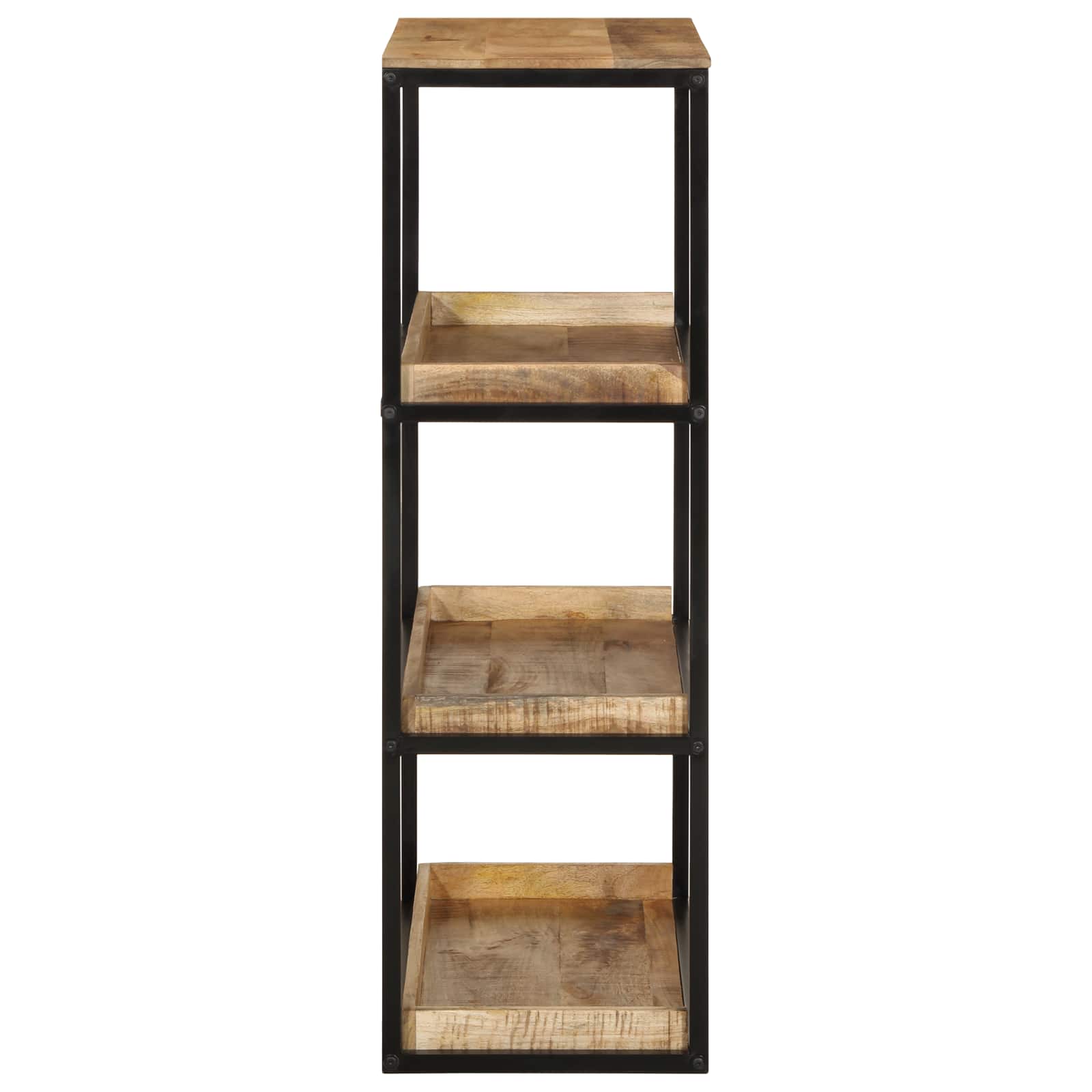 vidaXL Bücherregal 70 x 35 x 110 cm Massivholz Mango