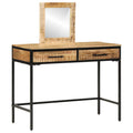 vidaXL Schminktisch Braun 100 x 40 x 120 cm Massivholz Mango