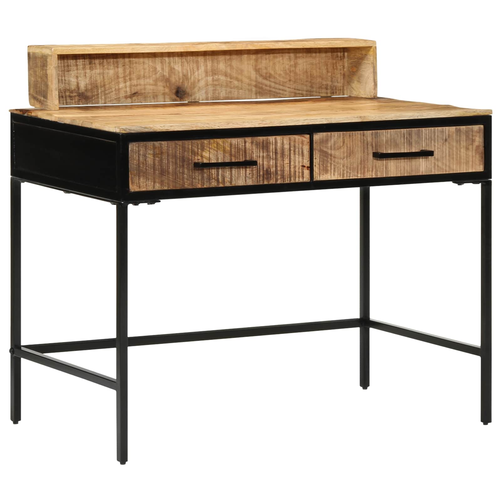 vidaXL Konsolentisch mit Schubladen Braun 100 x 55 x 89,5 cm
