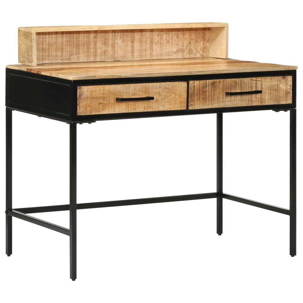 vidaXL Konsolentisch mit Schubladen Braun 100 x 55 x 89,5 cm