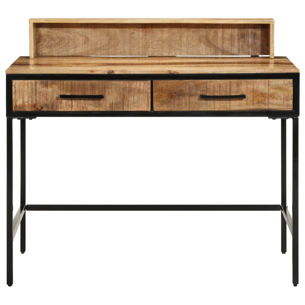 vidaXL Konsolentisch mit Schubladen Braun 100 x 55 x 89,5 cm