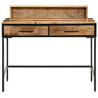 vidaXL Konsolentisch mit Schubladen Braun 100 x 55 x 89,5 cm