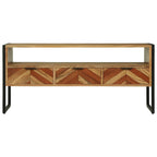 vidaXL TV-Schränk Braun 100 x 35 x 50 cm Massivholz Akazie