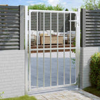 vidaXL Gartentor 100 x 145 cm Edelstahl