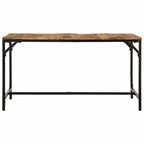 vidaXL Esstisch 140x70x75 cm Raues Massivholz Mango