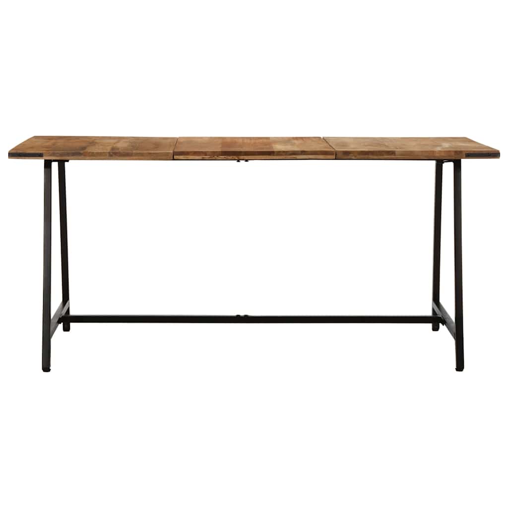 vidaXL Esstisch 160x80x75 cm Massivholz Mango