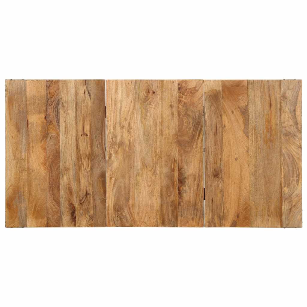 vidaXL Esstisch 160x80x75 cm Massivholz Mango
