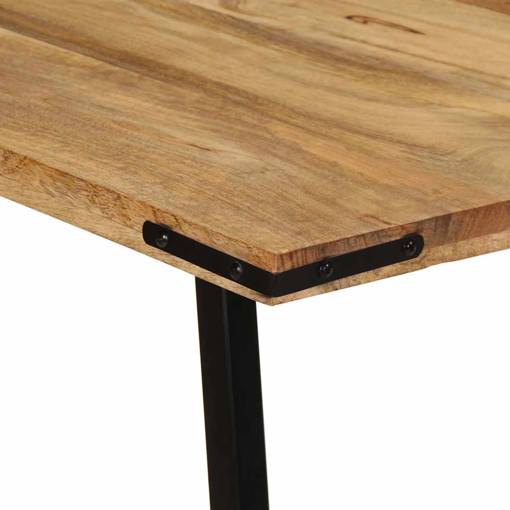 vidaXL Esstisch 160x80x75 cm Massivholz Mango