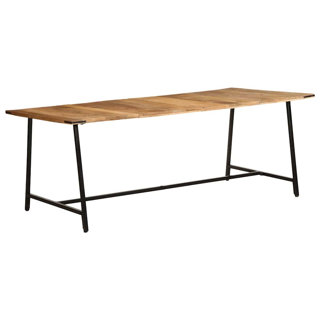 vidaXL Esstisch 160x80x75 cm Massivholz Mango