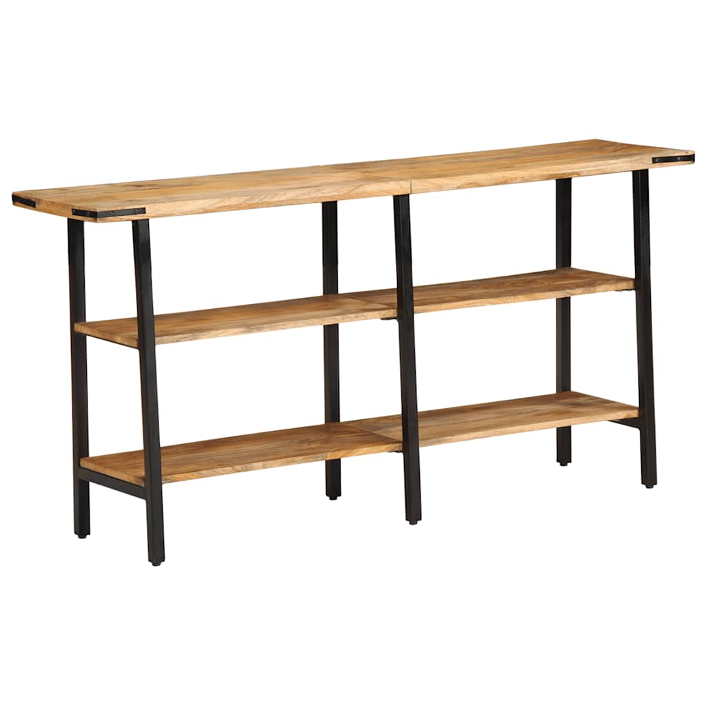 vidaXL Konsolentisch 140x35x70 cm Massivholz Mango