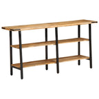 vidaXL Konsolentisch 140x35x70 cm Massivholz Mango