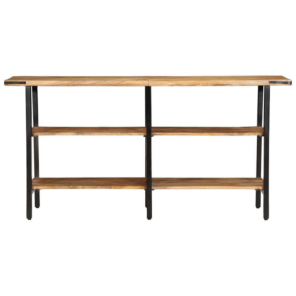 vidaXL Konsolentisch 140x35x70 cm Massivholz Mango