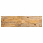 vidaXL Konsolentisch 140x35x70 cm Massivholz Mango