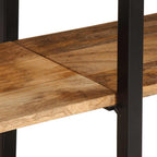 vidaXL Konsolentisch 140x35x70 cm Massivholz Mango