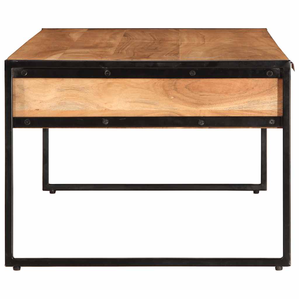 vidaXL Couchtisch 110x55x40 cm Massivholz Akazie
