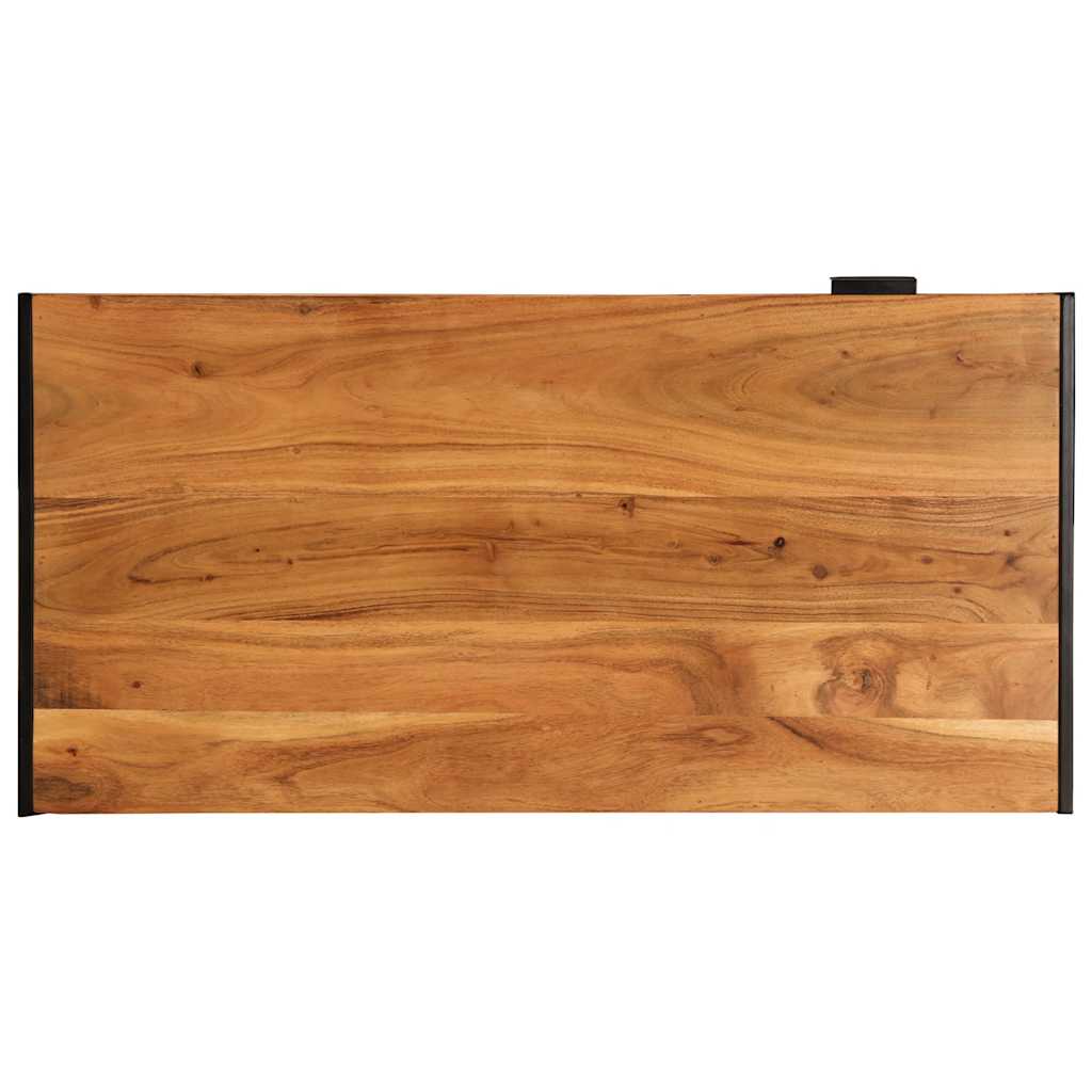 vidaXL Couchtisch 110x55x40 cm Massivholz Akazie