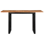 vidaXL Esstisch 140x70x75 cm Massivholz Akazie
