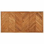 vidaXL Esstisch 140x70x75 cm Massivholz Akazie