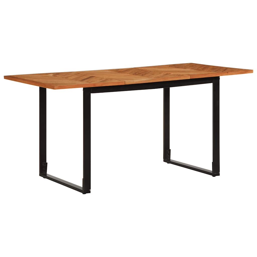 vidaXL Esstisch 140x70x75 cm Massivholz Akazie