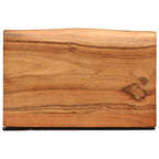 vidaXL Wandregale 2 Stk. 30x20x3,5 cm Massivholz Akazie