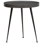 vidaXL Couchtisch 2 Stk. Schwarz Holzwerkstoff