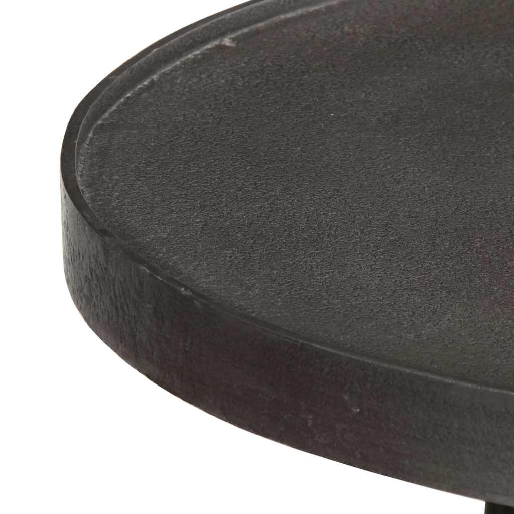 vidaXL Couchtisch 2 Stk. Schwarz Holzwerkstoff
