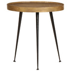 vidaXL Couchtisch 2 Stk. Golden Holzwerkstoff