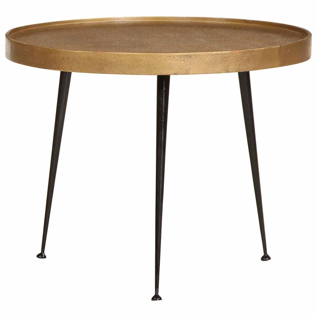 vidaXL Couchtisch 2 Stk. Golden Holzwerkstoff