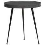 vidaXL Couchtisch 3 Stk. Schwarz Holzwerkstoff