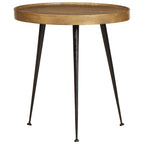 vidaXL Couchtisch 3 Stk. Golden Holzwerkstoff