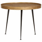 vidaXL Couchtisch 3 Stk. Golden Holzwerkstoff