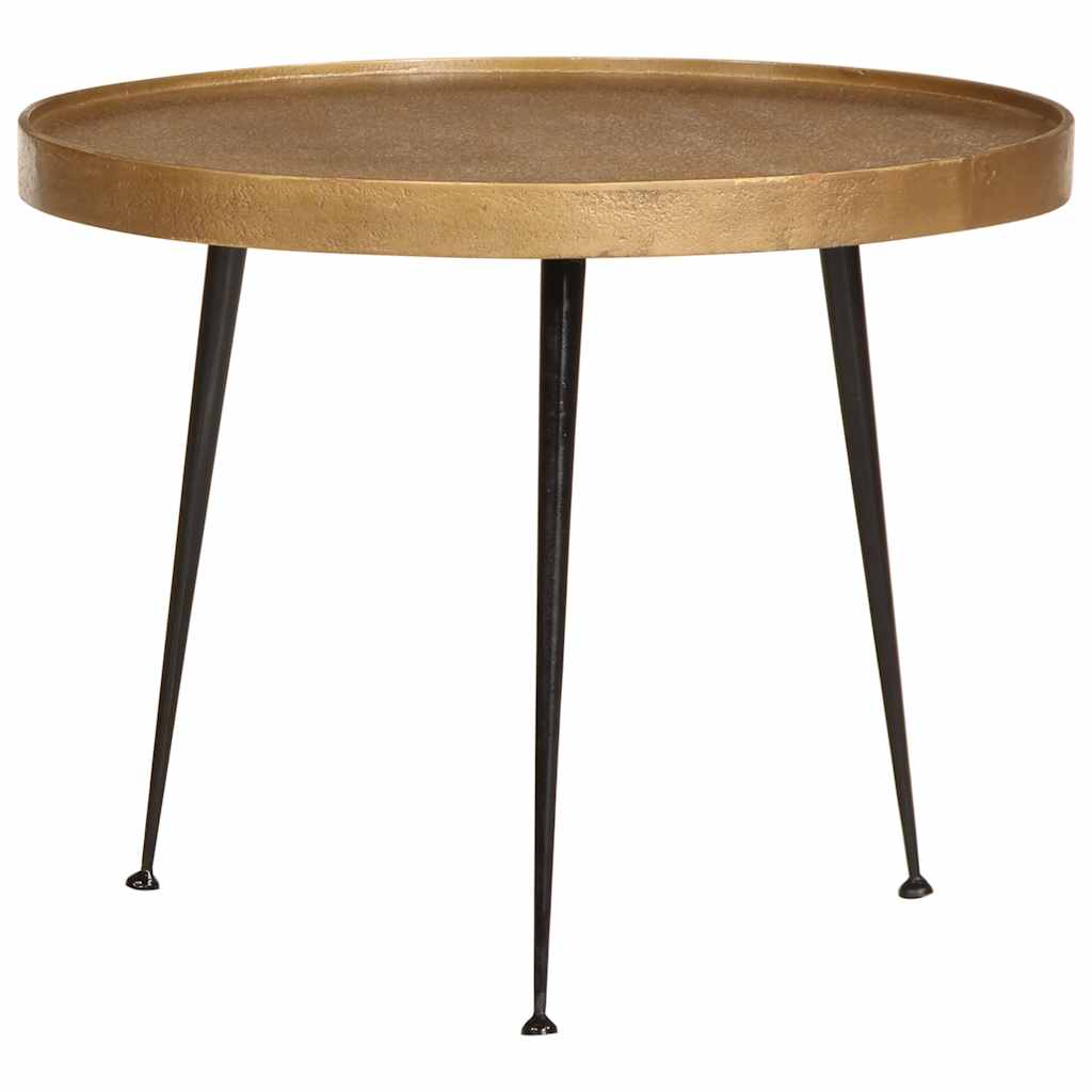 vidaXL Couchtisch 3 Stk. Golden Holzwerkstoff